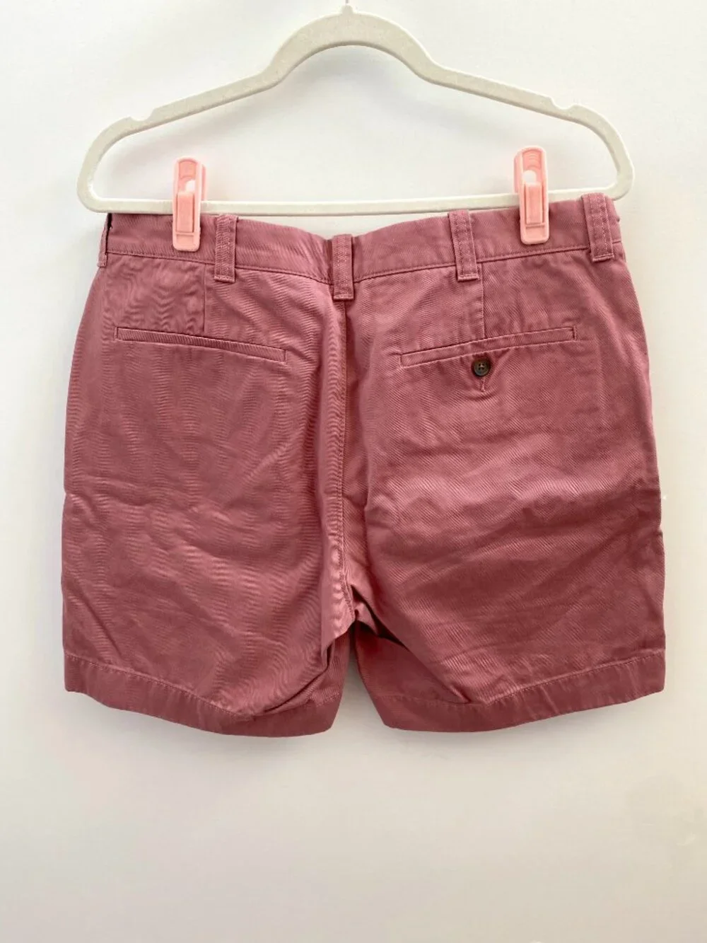 J. Crew Mauve Reade Chino Shorts Size 32